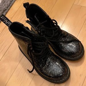 Dr Marten unworn glitter boots